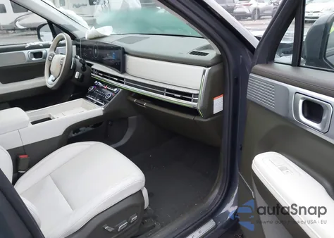 2025 Hyundai Santa Fe Hybrid Calligraphy из США, поврежденный, VIN 5NMP5DG17SH058289